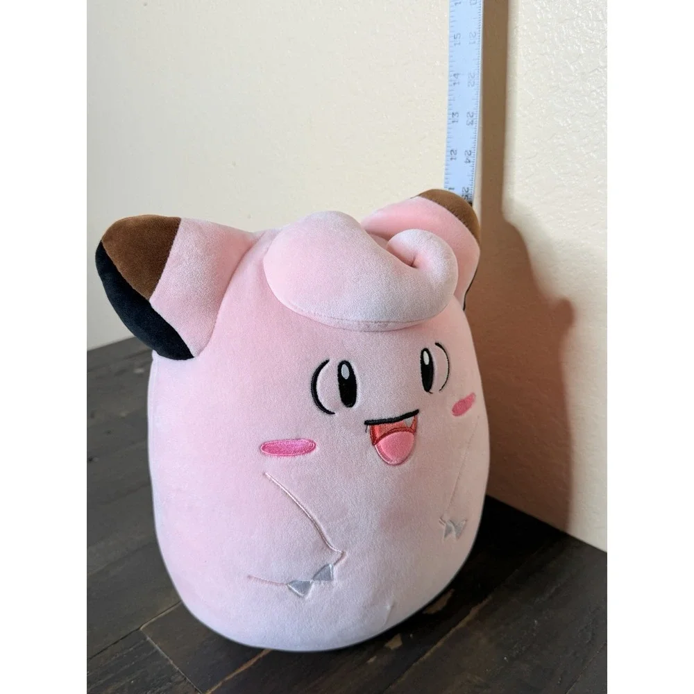 Pokémon Squishmallows Clefairy Pink Plush 11